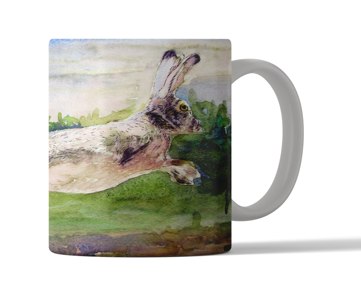 Leaping Hare Mug