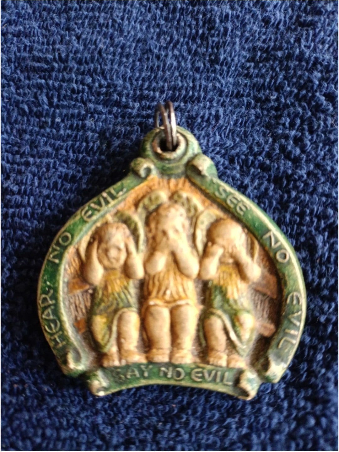 Rare Mary Seton Watts Compton Pottery Arts & Crafts ‘Three Angels’ Pendant