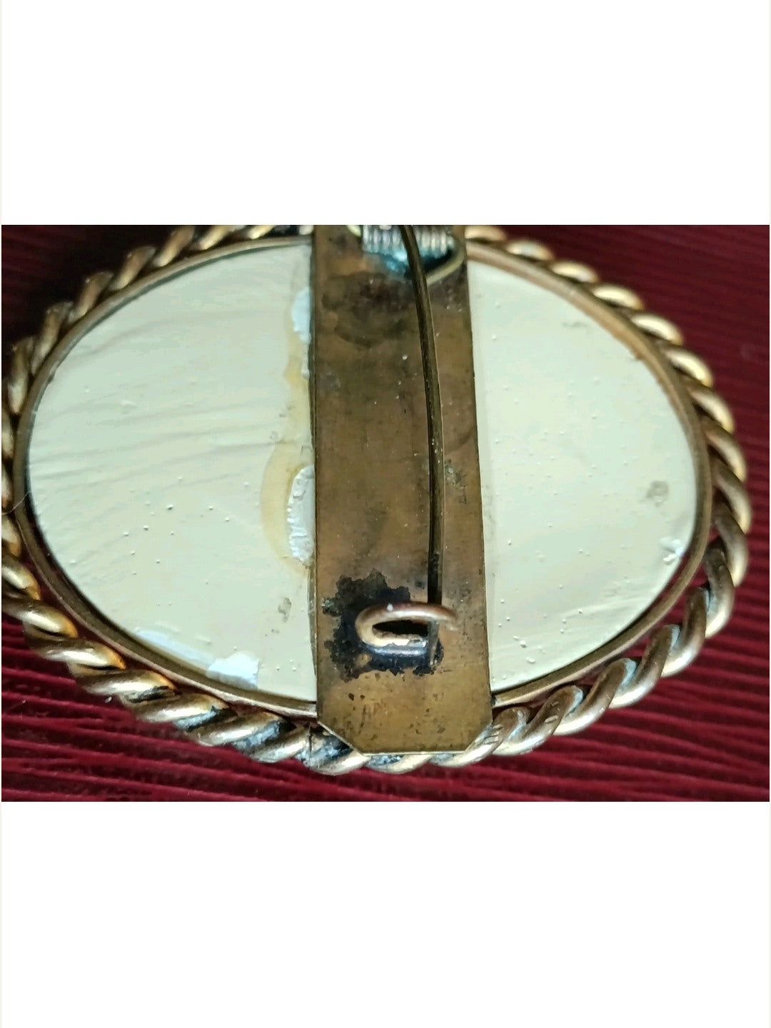 Huge Rare Cameo Brooch Grand Tour Antique