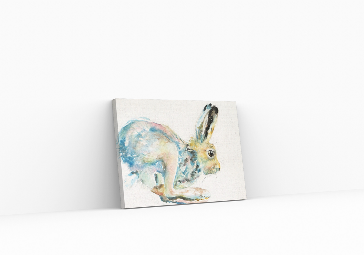 "Jumping Hare" Print - Canvas / Print / Poster various sizes, from original painting